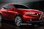 Alfa Romeo Tonale Production Version Rendered, Compact Crossover Looks Sharp