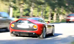 Alfa Romeo TZ3 Stradale Road Footage