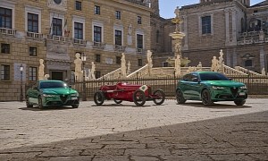 Alfa Romeo Unveils Giulia and Stelvio Quadrifoglio 100th Anniversary Limited Editions