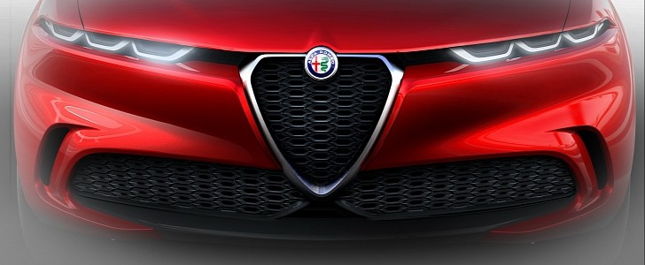 Alfa Romeo Tonale Concept sketch
