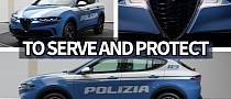 Alfa Romeo's Smallest Crossover Becomes a Police Car in Italy