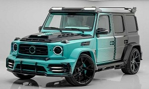 “Algorithmic Fade” Mercedes-AMG G 63 Is a One-Off Custom Vehicle by Mansory Bespoke