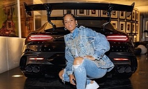 Alicia Keys Looks Fierce Posing With Her Mercedes-AMG GT Black Series P One Edition