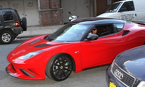 Alicia Keys Spotted Driving Lotus Evora GTE in New York