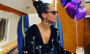 Alicia Keys Turns 41, Has Lavish Birthday Celebration on Private Jet