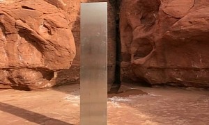 Did Aliens Plant This Monolith in a Remote Area of Utah Or Is It Art?