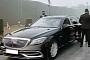 Alisher Usmanov's Armored Mercedes-Maybach S-Class Seized in Sardinia, Italy