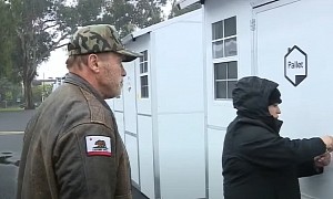 All About Christmas Spirit: Arnold Schwarzenegger Donates 25 Tiny Homes to Homeless Vets