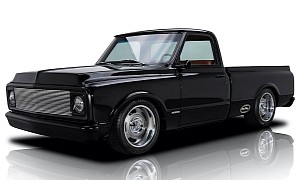 All Black 1970 Chevrolet C10 Pickup Is Why Simple Is Always Better