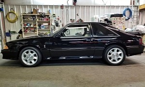 All-Black 1993 Ford Mustang Cobra Has Only 10K Miles on the Odo