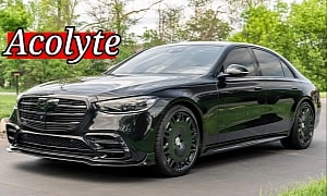 All-Black 2021 Mercedes S580 4MATIC Fails To Sell, What's Wrong With a Few Brabus Parts?