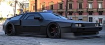 All-Black DeLorean DMC-12 Needs to Go Back to the Murdered-Out Future