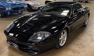 All-Black Ferrari 550 Maranello Is Both Practical and Beautiful, Needs a New Owner