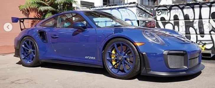 All-Blue Porsche 911 GT2 RS