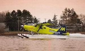 All-Electric Float Plane Makes First Flight in Canada