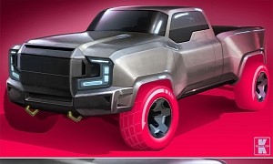Electric Ford F-150 Lightning Shows Rugged Retro Design in Unofficial Rendering