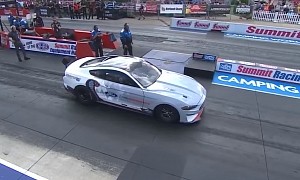 All-Electric Ford Mustang Cobra Jet Sets New Quarter-Mile World Record