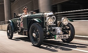 All-Electric Supercharged 4½ Litre Bentley Is a Half-Ton, Carbon Fiber City Car for $115K