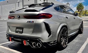 All It Takes Is More Carbon Fiber to Make the BMW X6 M Even Uglier