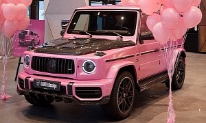 All It Takes Is Some Glittery Pink to Emasculate the Mercedes-AMG G 63