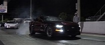 All-Motor Coyote V8 Ford Mustang Runs 10.1 Seconds at 136 MPH, Revs to 8,000 RPM