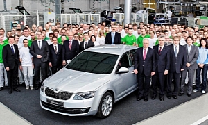 All-New 2013 Skoda Octavia Enters Production at Mlada Boleslav Factory