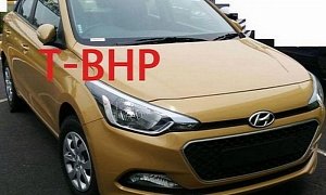 All-New 2014 Hyundai i20 Photographed Totally Undisguised in India