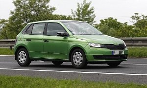 All-New 2014 Skoda Fabia Spotted Almost Undisguised