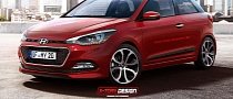 All-New 2015 Hyundai i20 Rendered as 3-Door Hatch