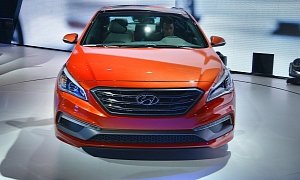 All-New 2015 Hyundai Sonata Is Hot Enough for New York <span>· Live Photos</span>