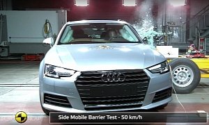 All-New 2016 Audi A4 Gets 5-Star Crash Safety Rating from Euro NCAP