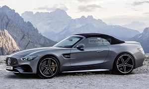 All-New 2022 Mercedes-AMG SL-Class Roadster Gets Accurate Rendering