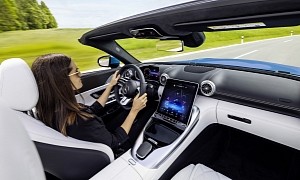 All-New 2022 Mercedes-AMG SL Interior Revealed With Fancy New Hyperanalogue Dash
