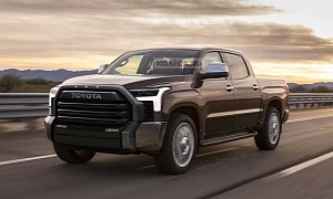 All-New 2022 Toyota Tundra Render Offers Convincing Look at Upcoming F-150 Rival