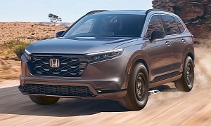 All-New 2023 Honda CR-V Is Treated as a Mere Facelift, Gets Rugged CGI Redesign