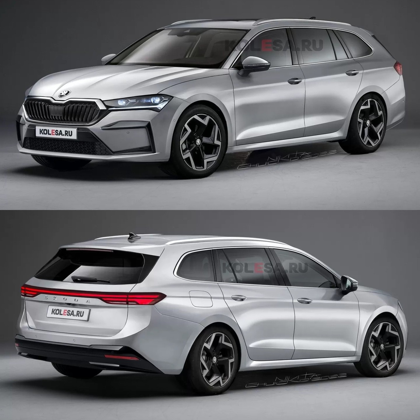 All New 2023 Skoda Superb Estate Feels Like A Gloriously Big Sw In Unofficial Cgi 199372 1 