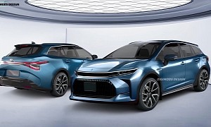 All-New 2024 Toyota Corolla Touring Gets Imagined as a Thirteenth-Gen Cross-Wagon
