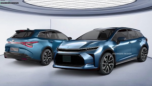 2024 Toyota Corolla Touring rendering by Digimods DESIGN 