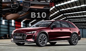 Next-Gen 2025 Audi A4 or A5 Allroad (B10) Shows Everything, Albeit Only Virtually