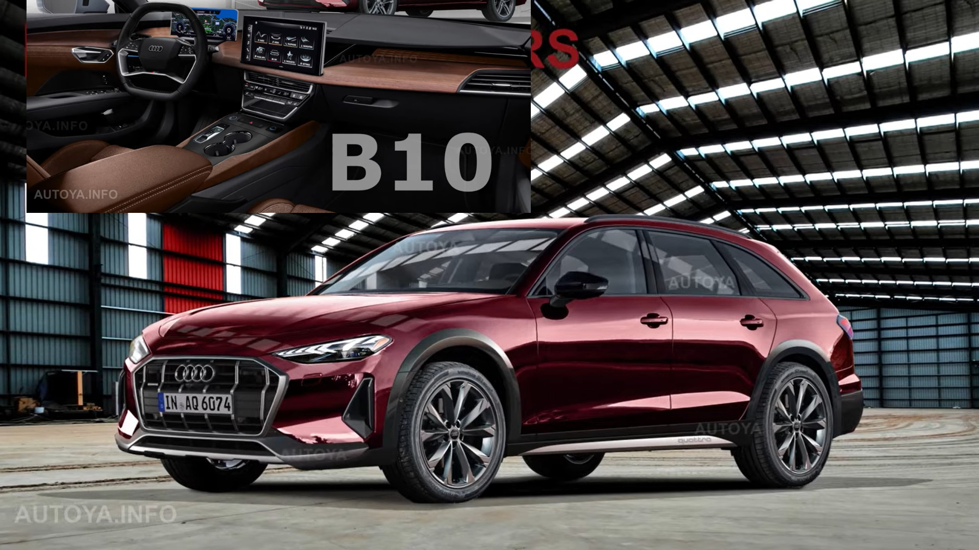 Next Gen 2025 Audi A4 Or A5 Allroad B10 Shows Everything Albeit Only
