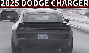 All-New 2025 Dodge Charger Muscle Car Spied Testing in Michigan, Sounds Like an EV to Us