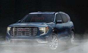 All-New 2025 GMC Terrain Appears From the CGI Mist Looking Way Cooler Than an Equinox