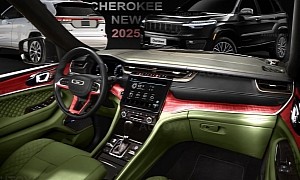 All-New 2025 Jeep Cherokee Shows Everything From Inside Out, Albeit Only Digitally