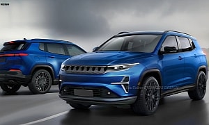 'All-New' 2025 Jeep Compass Third Generation Shines Brightly In the Virtual Studio
