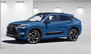 All-New 2025 or 2026 Mitsubishi Eclipse Cross Remains Quirky Even in Fantasy Land
