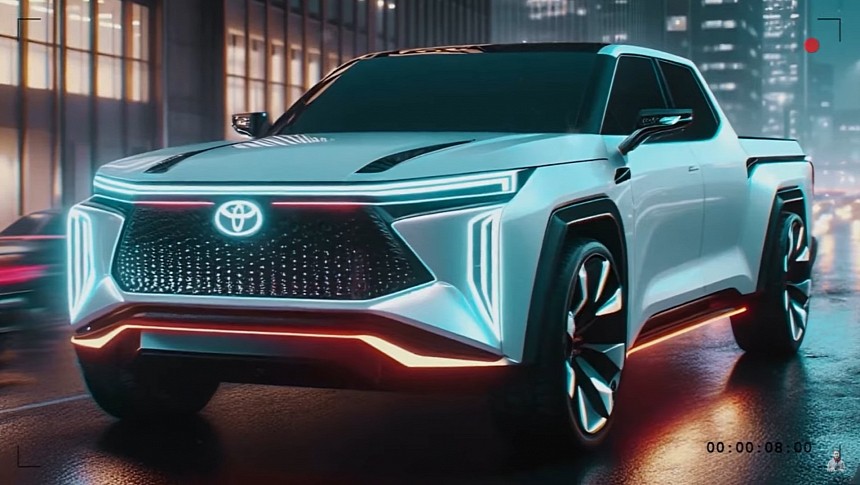 2025 Toyota Stout Hybrid rendering by TheAutoReport