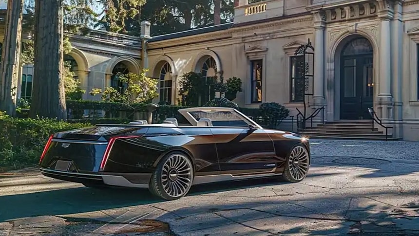 2026 Cadillac Coupe de Ville Convertible rendering by vburlapp
