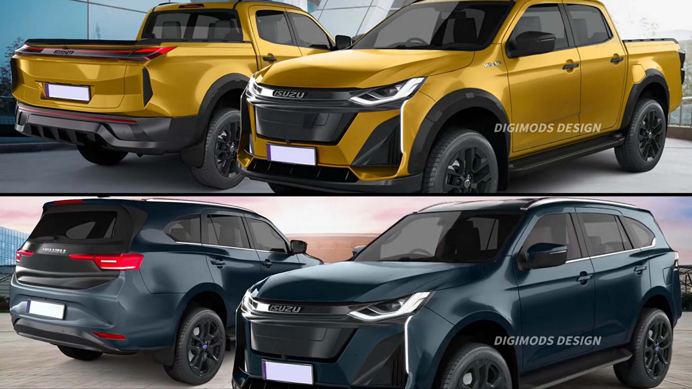 AllNew 2026 Isuzu DMax Truck and MUX Hold Hands With Mazda in