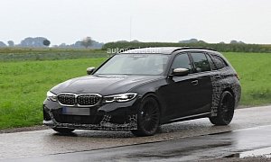 All-New 2021 Alpina B3 Touring Spied for the First Time