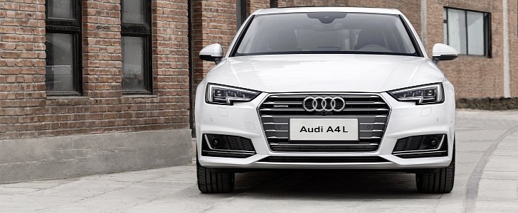 All-New Audi A4 L Debuts in China, Is Offered with 2.0 Turbo